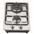 2 Burners Stainless Steel Gas Stove